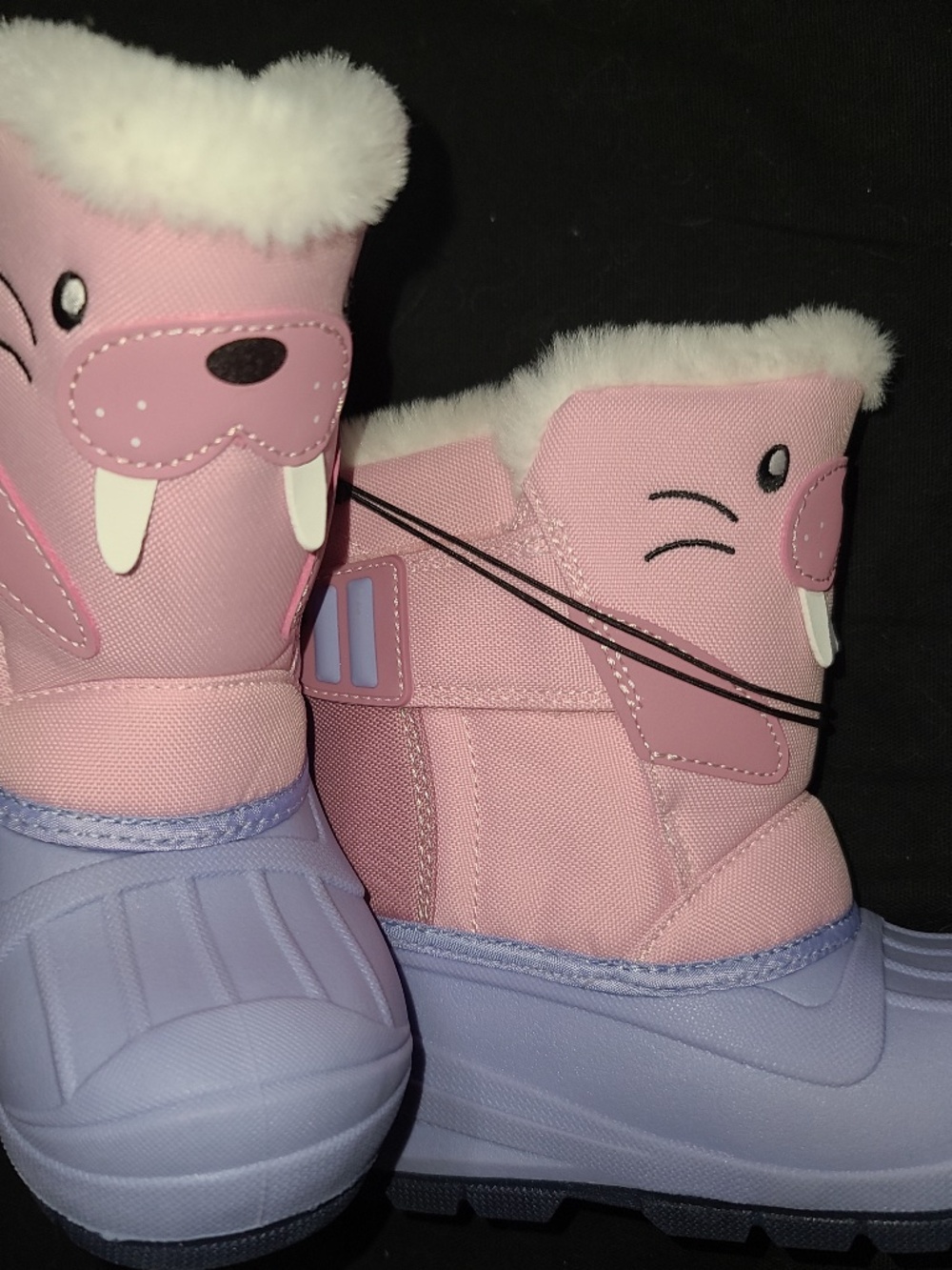 Cat & Jack unicorn winter boots  pink and lavender size 9 toddler NWT